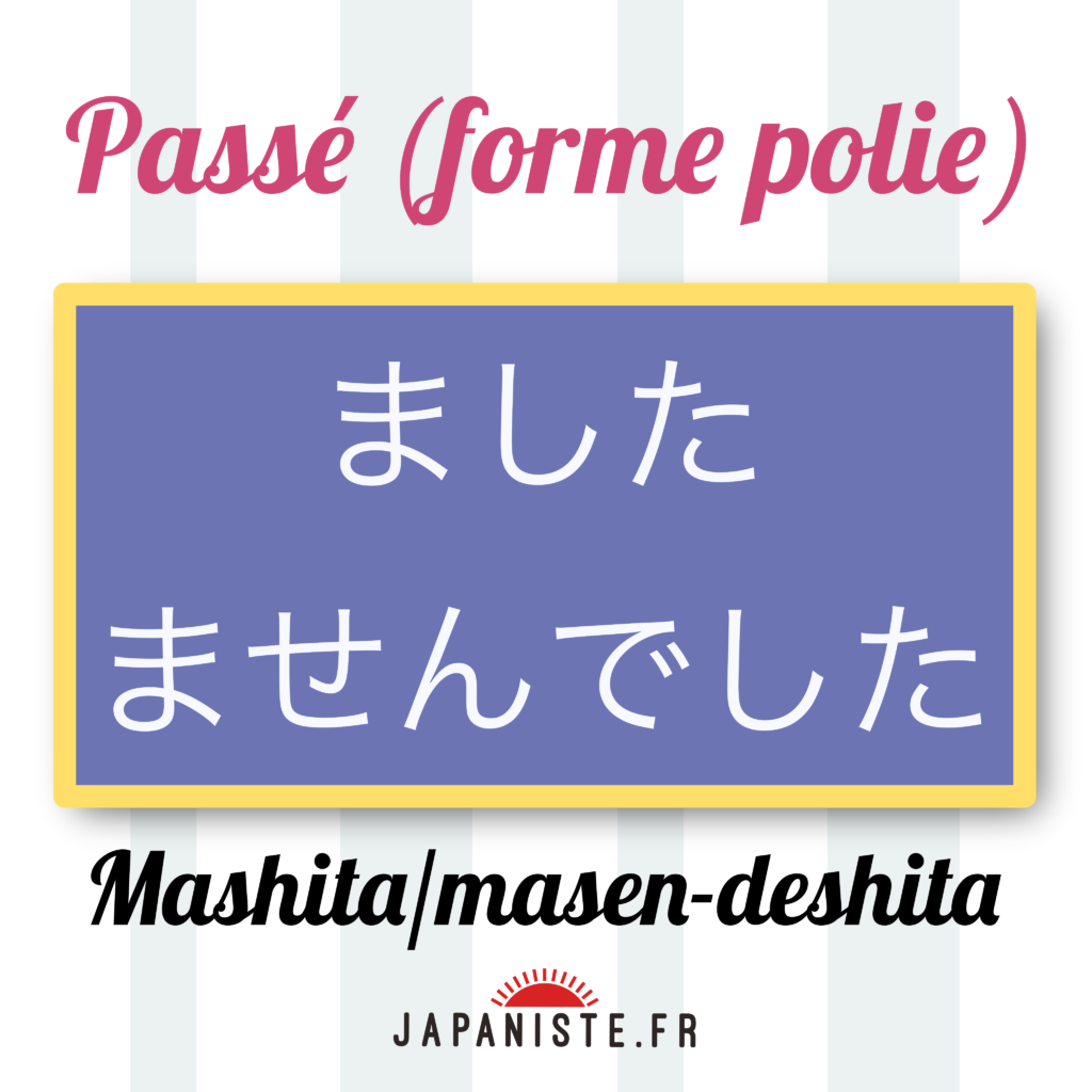 Comment Parler Au Passe En Japonais Apprendre Le Japonais Avec Le Japaniste