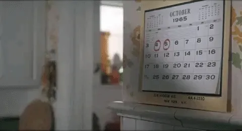 Calendrier animé pour illustrer les dates en japonais