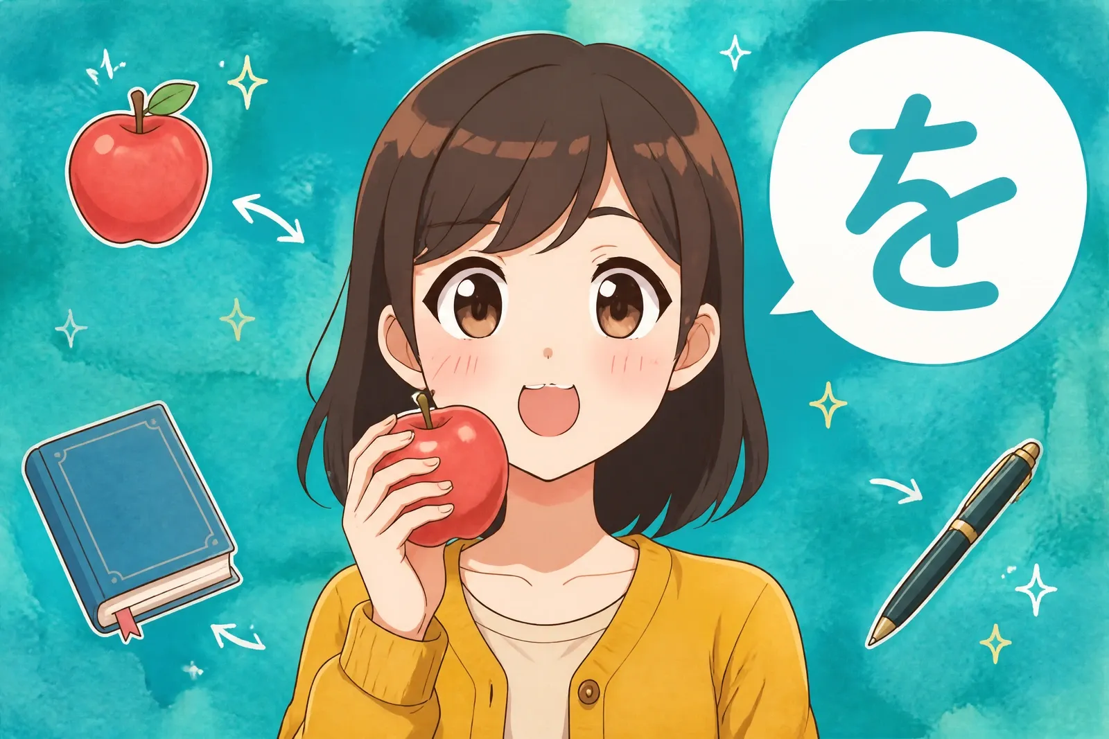 Particule を (WO) pour définir le COD