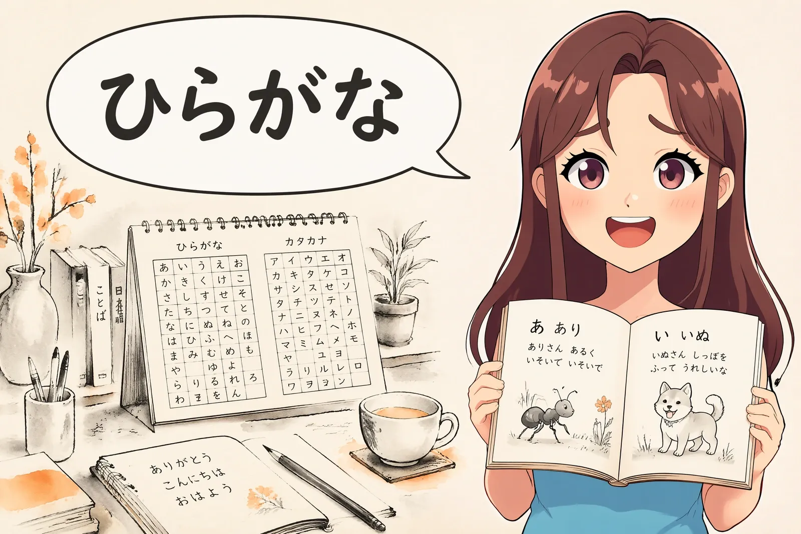 Apprendre les hiragana et les katakana (ebook gratuit)