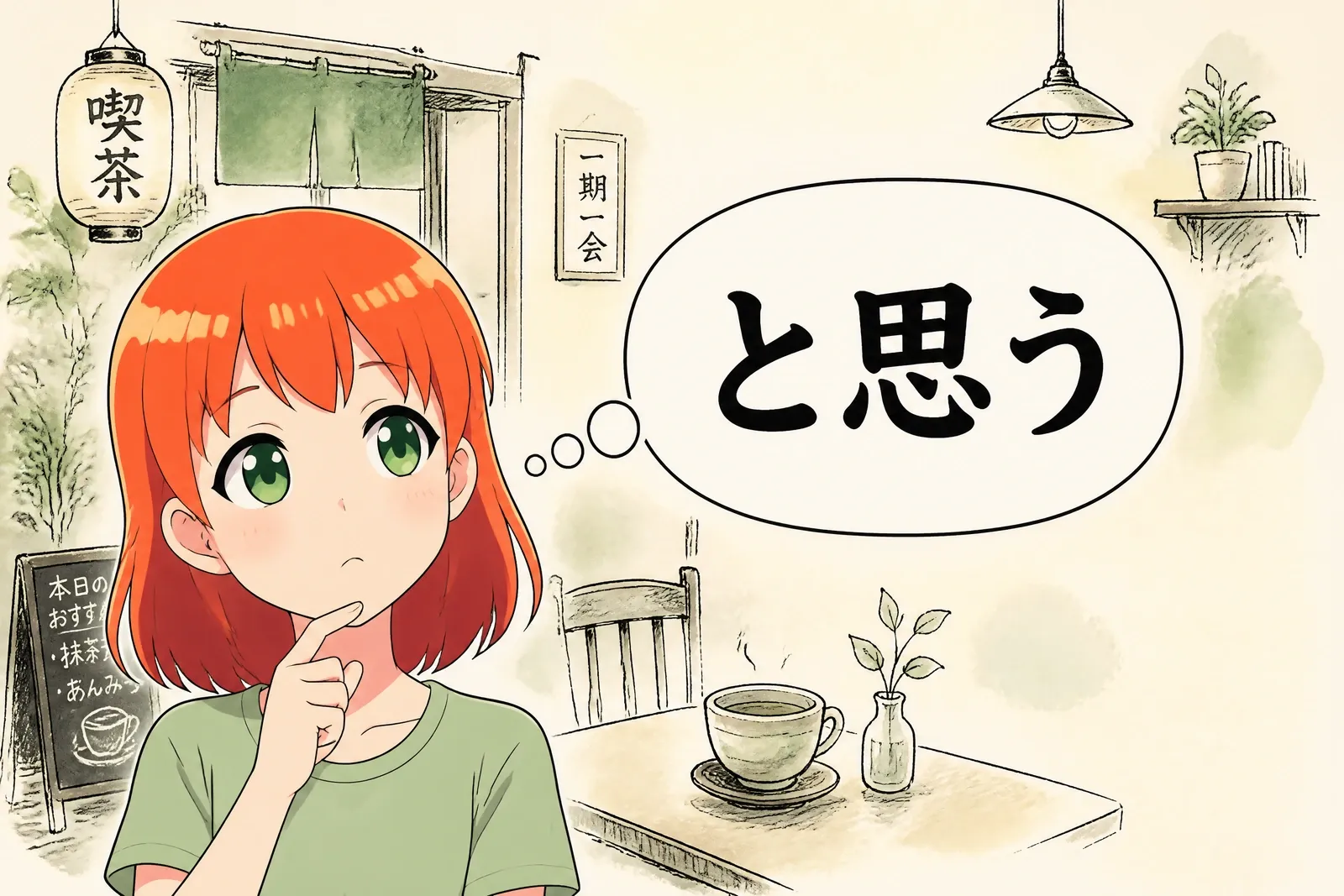 Comment exprimer son opinion en japonais avec と思う