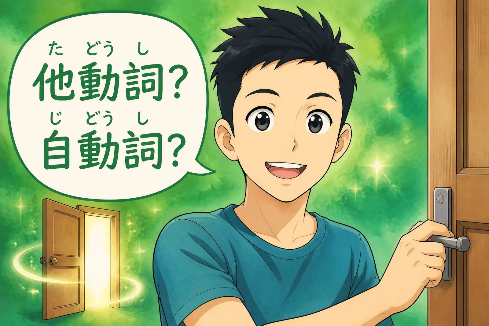 Verbes transitifs et intransitifs en japonais : 他動詞 & 自動詞