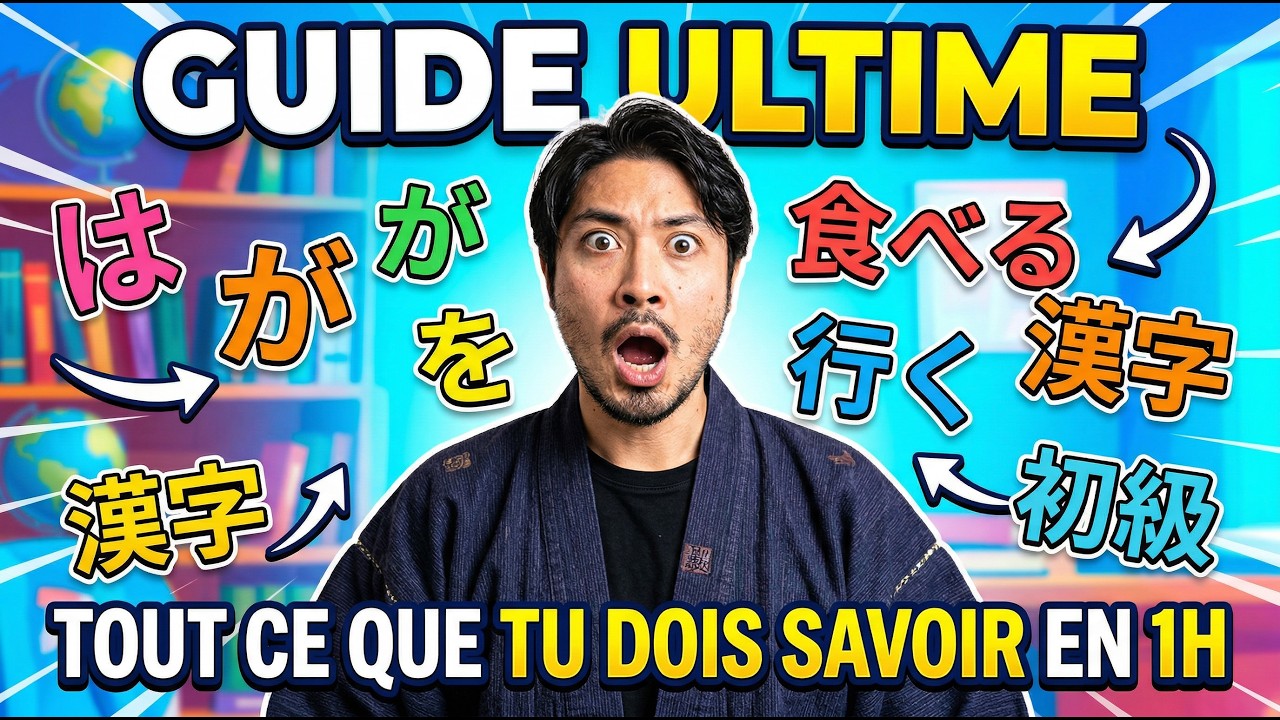 Les bases du japonais en 1h : tout ce qu'un débutant doit savoir